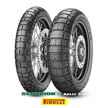 Pirelli 130/80R17 Scorpion Rally STR 65V M+S Motosiklet Lastii