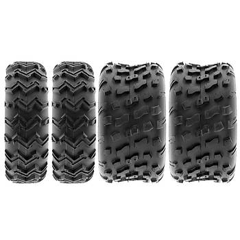 SunF Set 21x7-10 ve 20X10-9 A001-A022 6 Kat Atv Lastik n-Arka