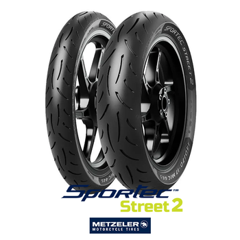 Metzeler Set 110/70-17 ve 140/70-17 Sportec Street 2 n Arka Takm