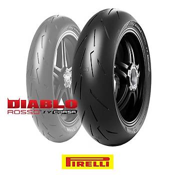 Pirelli Set 120/70ZR17 ve 190/55ZR17 Diablo Rosso IV Corsa n Arka (2024)