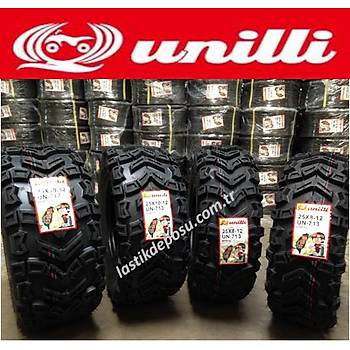 Unilli Set 25x8-12 ve 25X10-12 UN713 Atv Utv Lastik n Arka Takm