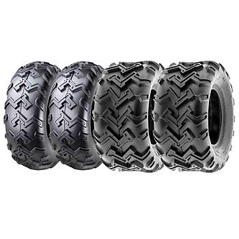 SunF Set 25X8-12 ve 24X11-10 A001 6Kat Atv Lastik Takm n -Arka