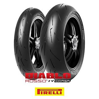 Pirelli 120/70ZR17 Diablo Rosso IV Corsa 58W Ön Motosiklet Lastiði (2022)