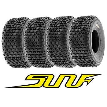 SunF Set 19x7-8 ve 18x9.5-8 A012 Atv n Arka Takm Lastik