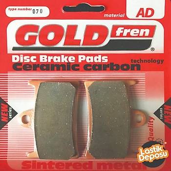 YAMAHA FZS 1000 n Fren Balatas Goldfren AD-070