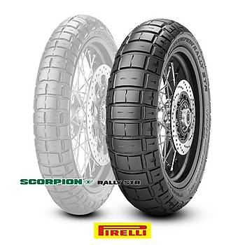 Pirelli 130/80R17 Scorpion Rally STR 65V M+S Motosiklet Lastii