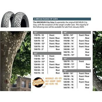 Michelin 150/70-14 66S City Grip 2 Motosiklet Lastii