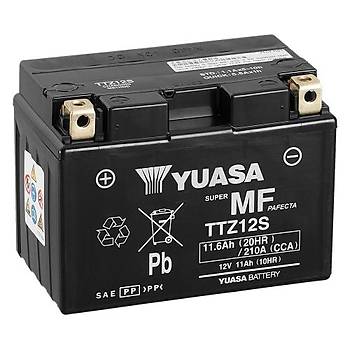 Yuasa TTZ12S 12V11AH Bakmsz Motosiklet ve ATV Aks