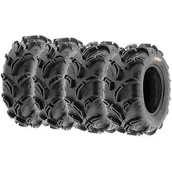 SunF Set 27x9-14 ve 27X11-14 A048 Warrior ATV-UTV Lastik Takm n-Arka