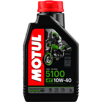 Motul Motosiklet Motor Ya 10W40 4T 5100 TECHNOSYNTHESE 1L