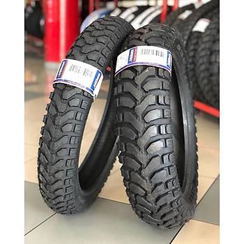 Mitas Set 90/90B21 54H ve 150/70B18 70H E07 Plus Enduro Trail n Arka Takm