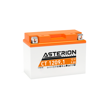 Asterion CT1209.1 12v9Ah 115 CCA AGM Motosiklet Aks