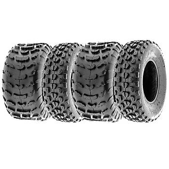 SunF Set 21x7-10 ve 22X10-10 A017 - A006 6Kat Atv Lastik Takm n-Arka