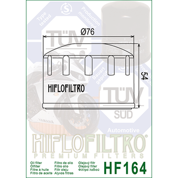 Hiflo HF-164 BMW K1600 GT Ya Filtresi (11-20)