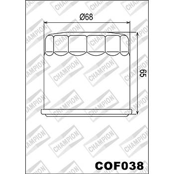 Champion COF038 Ya Filtresi SUZUK baz modelleri COF038