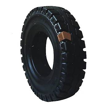 Solimax 6.00-9 Siyah Dolgu Forklift Lastii  Premium Segmansz