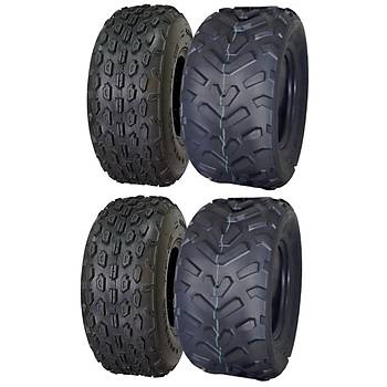 Unilli Set 19x7-8 ve 18X9.5-8 UN722-UN711 Atv Lastik n Arka Takm