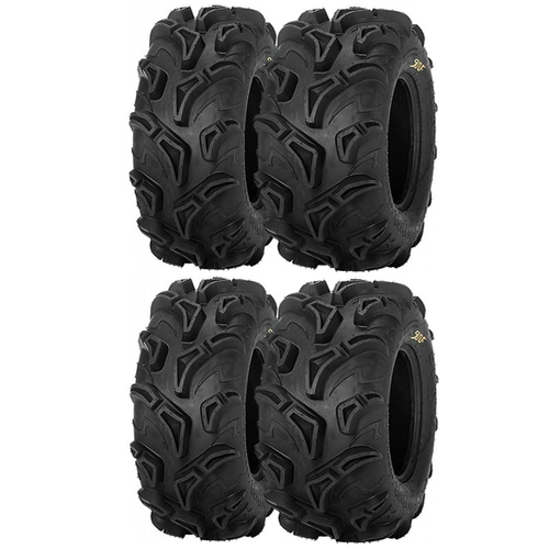SunF Set 25x8-12 ve 25X10-12 A048 Warrior Atv-Utv Lastik Takm n-Arka