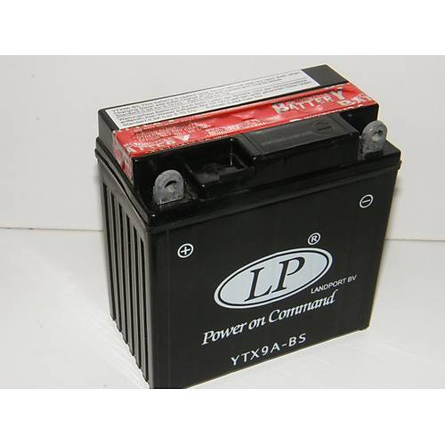 LP YTX9A-BS 12V9AH Bakımsız AGM Motosiklet Aküsü