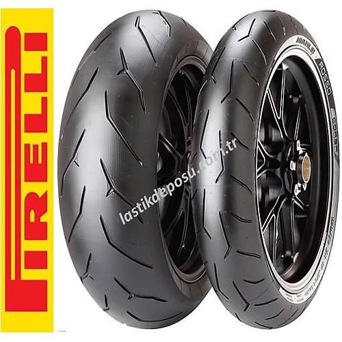 Pirelli Set 120/70ZR17 180/55ZR17 Diablo Rosso Corsa n Arka Takm