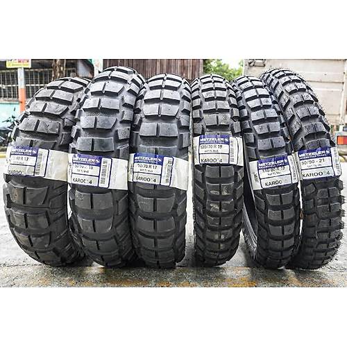 Metzeler Set 90/90-21 54T ve 150/70R17 KAROO 4 70T M+S Motorsiklet Lastii n Arka Takm