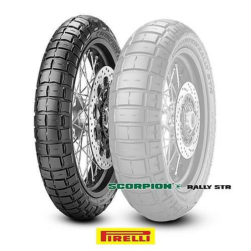 Pirelli 100/90-19 Scorpion Rally STR 57V Ön Lastik M+S