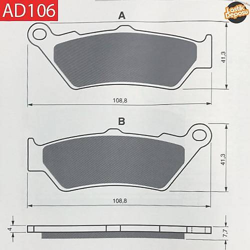 BMW F 650 n Fren Balatas Goldfren AD-106
