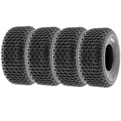 SunF Set 19x7-8 ve 18x9.5-8 A012 Atv n Arka Takm Lastik