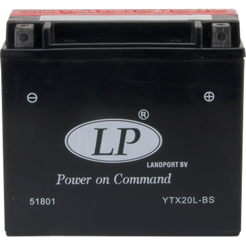 LP YTX20L-BS 12V18AH Bakımsız AGM Motosiklet Aküsü