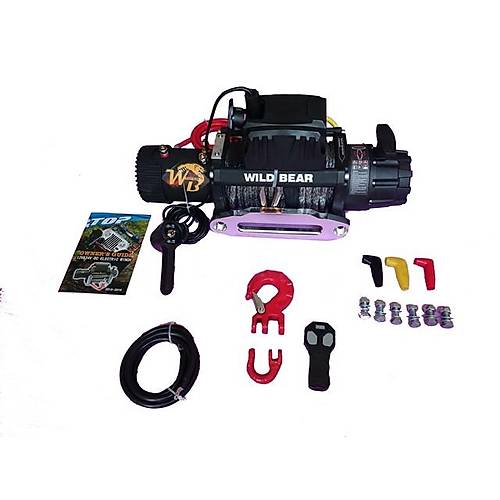 WILD BEAR - PRO&TOP 12.000LB Offroad Vin Sentetik Halat