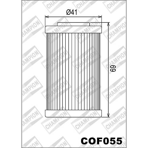 Champion COF055 Yağ Filtresi KTM bazı modelleri COF055