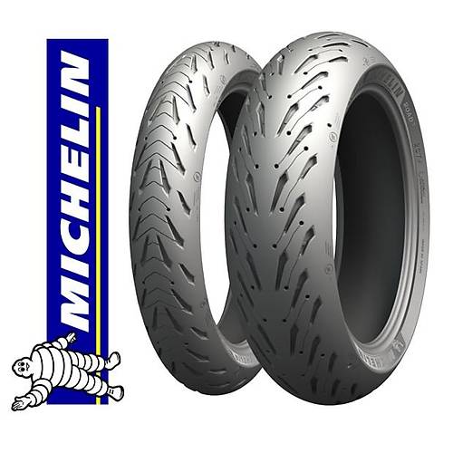 Michelin Set 120/70ZR17 ve 180/55ZR17 Road5 2CT Ön Arka Takım