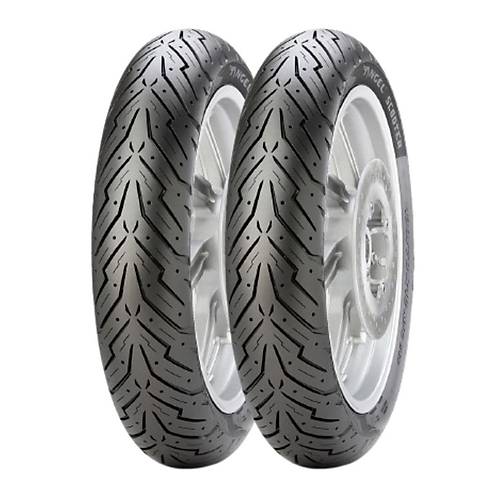 Pirelli Takım SYM Crox 125 130/70-12 ve 130/70-12 Angel Scooter Ön Arka Set Lastik