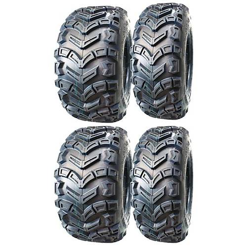 Unilli Set 25x8-12 ve 25X10-12 UN713 6 PR Atv Utv Lastik Ön Arka Takım