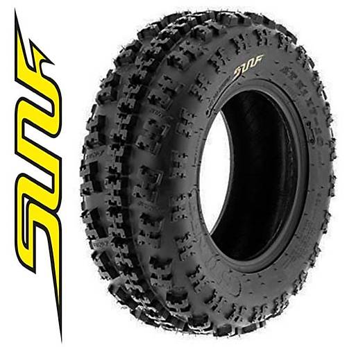 SunF Set 21x7-10 ve 22X10-10 A027 6Kat Atv Lastik Takm n-Arka