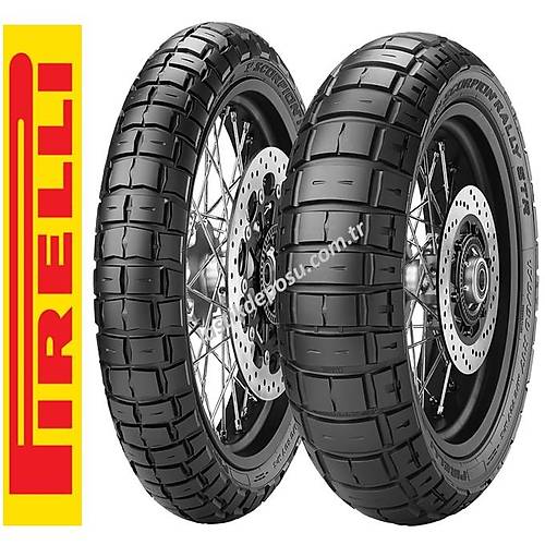 Pirelli Set 90/90-21 (A) ve 150/70R18 Scorpion Rally STR