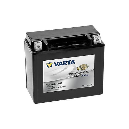 Varta YTX20L-BS 12V18AH Bak�ms�z AGM (FA) Jel Motosiklet Ak�s�