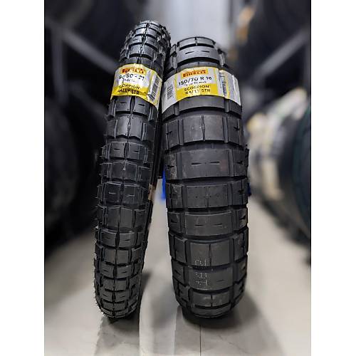 Pirelli Set 110/70R17 ve 150/60R17 Scorpion Rally STR n Arka Takm