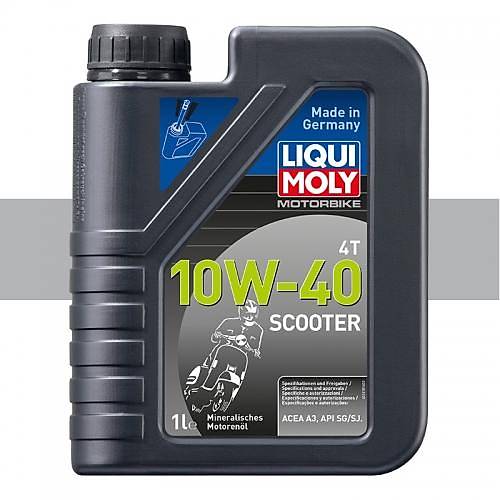 Liqui Moly Motosiklet Motor Ya 10W-40 4T Mineral Scooter 1L