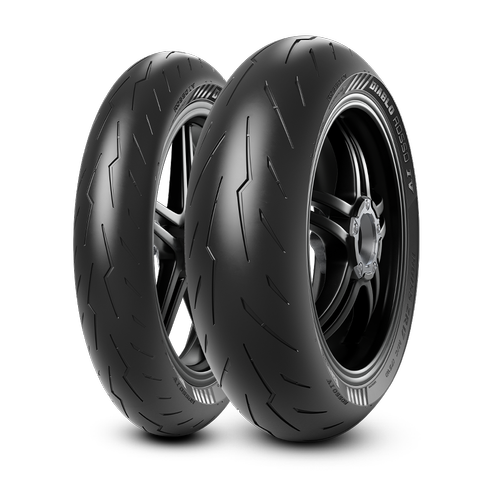 Pirelli Set 120/70ZR17 ve 180/60ZR17 Diablo Rosso IV n Arka Takm