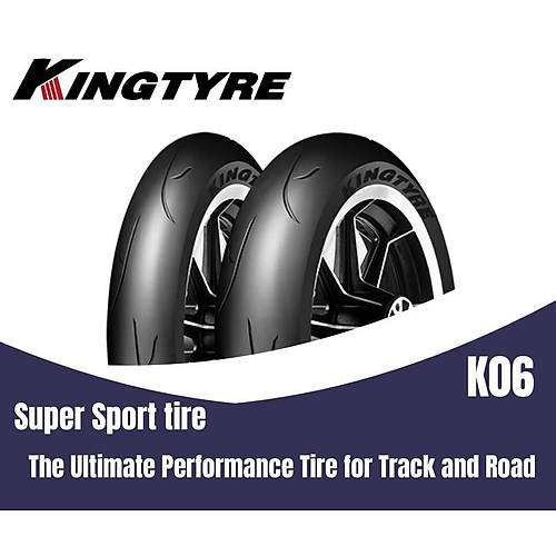 Kingtyre Set 110/70ZR17 ve 140/70ZR17 K06 Motosiklet n Arka Takm Lastik