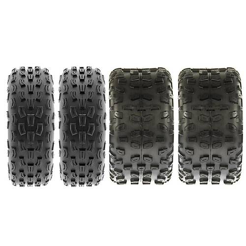 SunF Set 21x7-10 ve 20X11-9 A029-A035 6 Kat Atv Lastik Ön-Arka