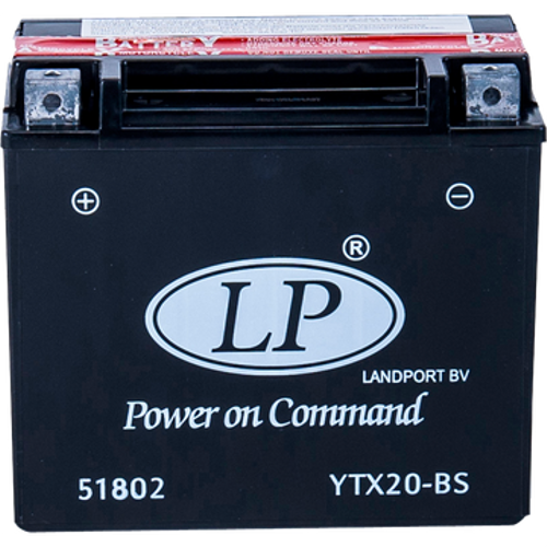 LP YTX20-BS 12V18AH Bakımsız AGM Motosiklet Aküsü