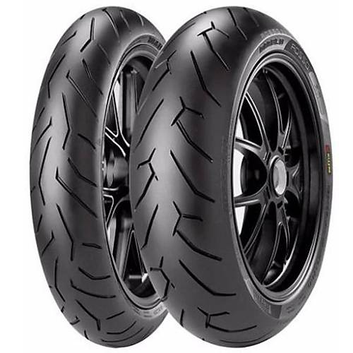 Pirelli Set 110/70R17 ve 150/60R17 Diablo Rosso II n Arka