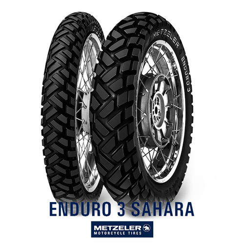 Metzeler Set 90/90-21 ve 120/90-17 Enduro3 Sahara n Arka Takm