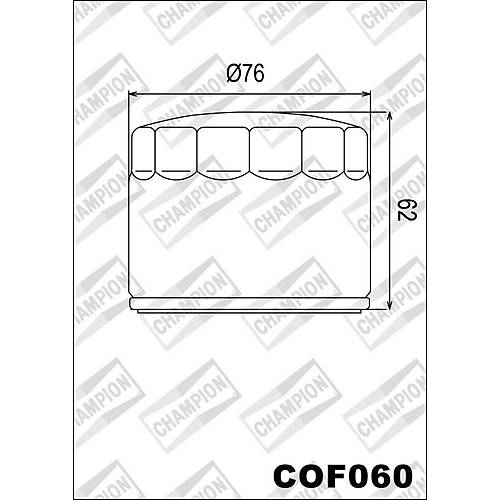 Champion COF060 Yağ Filtresi BMW bazı modelleri COF060
