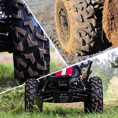 Obor Set 25x8.00R12 ve 25x10.00R12 WU31-WU32 Piranha 6PR Atv Ön Arka Takım Lastiği