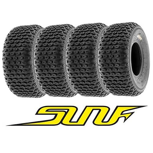 SunF Set 19x7-8 ve 18x9.5-8 A012 Atv n Arka Takm Lastik