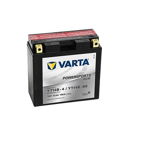 Varta YT14B-BS 12V12AH AGM Motosiklet Ak�s�