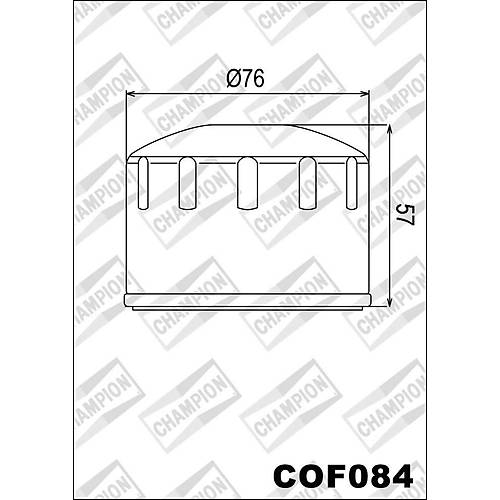 Champion COF084 Yağ Filtresi APRİLİA bazı modelleri COF084